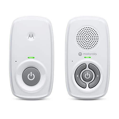 Motorola Nursery Audio Baby Monitor, No WiFi, Long Range 1000 ft, Volume Control, DECT Private Connection, Cry Detection, Portable Battery Parent Unit, Ideal for Safe Monitoring, No App, AM21