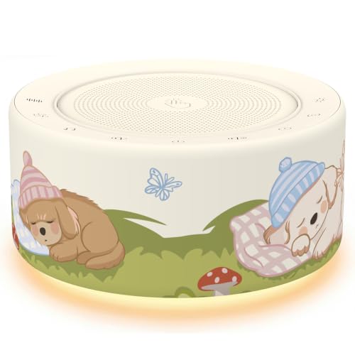 Kipcush White Noise Machine for Baby & Adults, 30 Soothing Sounds, Sof — Size, capacity and configuration