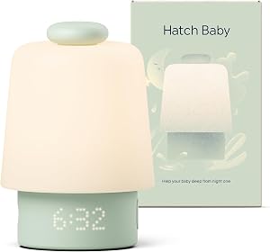 Hatch Baby Sound Machine, Night Light (Mint) | Sleep Support | Registry Essential, Routine