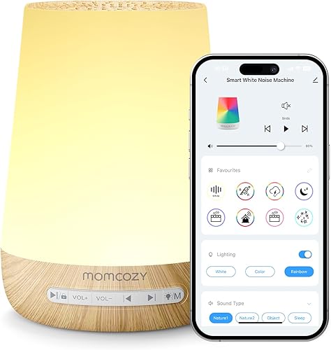 Baby Sound Machine, Momcozy White Noise Machine for Baby Sleeping with — Real-world performance testing in action
