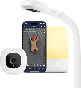 Nanit Nursery Bundle Smart Baby Monitor with Floor Stand – 1080p HD Wi-Fi Camera, Sleep Tr