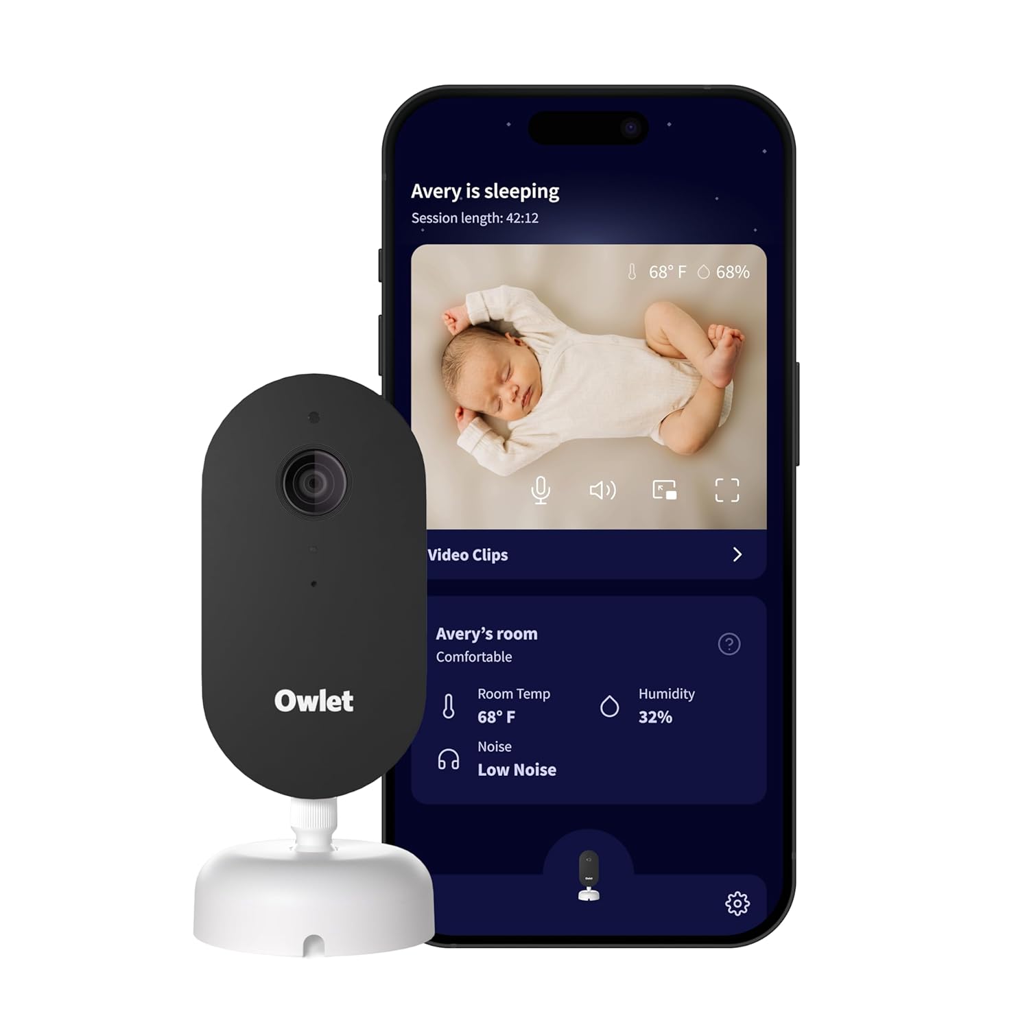 Owlet Cam 2 + Dream Sock Duo