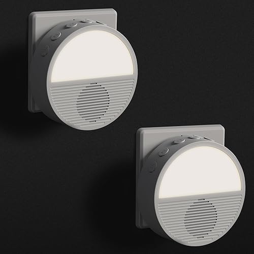 Wall Plug in/Cable Connection White Noise Sound Machine, Seaside Sunse — Our hands-on testing setup for vtech vm5463 low battery b
